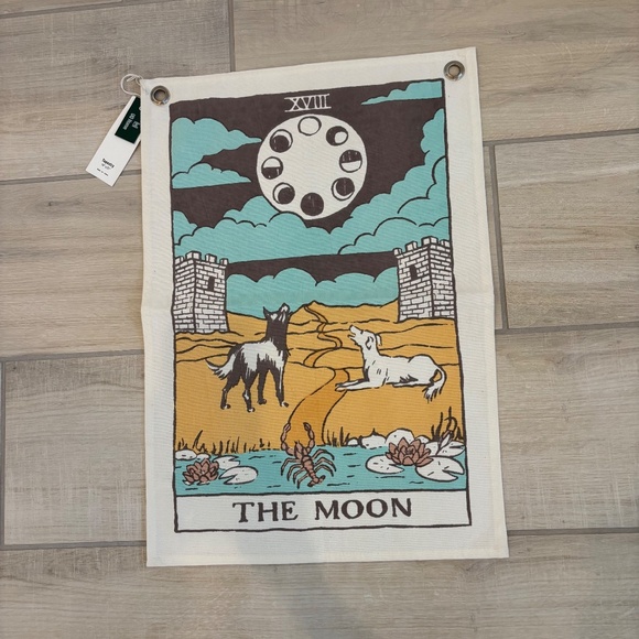 NWT UO Tarot Card Tapestry Set of 3 , The Sun, Moon and Star, Boho, Artsy - Picture 4 of 4